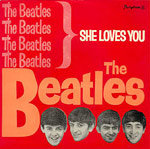 She Loves You single cover