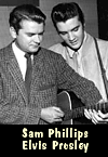 Sam Phillips and Elvis Presley