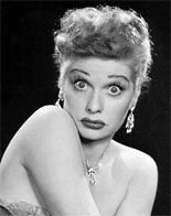 Comedic actress Lucille Ball