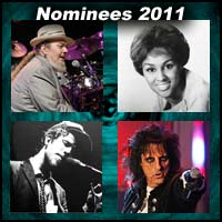 Music artists Dr. John, Darlene Love, Tom Waites, Alice Cooper