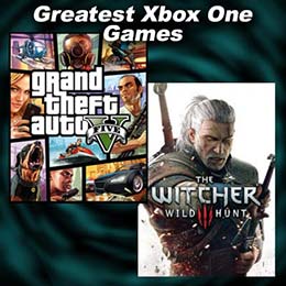 Xbox One Games Images from Xbox One Games "Grand Theft Auto V" and "The Witcher 3: Wild Hunt"