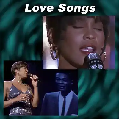 Whitney Houston, Nat King Cole, Natalie Cole