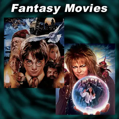 Poster images from Harry Potter and Labyrinth