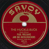 The Hucklebuck record lable