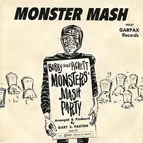 Monster Mash 45rpm record sleve