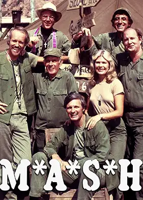 M.A.S.H. television show cast photo