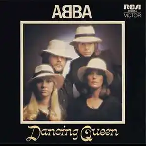 Dancing Queen by ABBA single cover