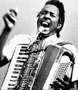 Zydeco musician and singer Clifton Chenier