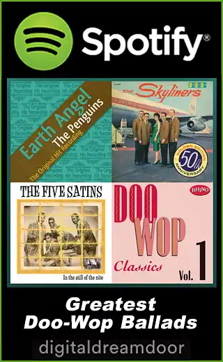 Greatest Doo-Wop Ballads on Spotify link button