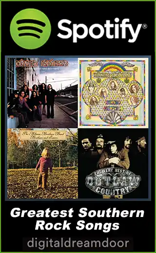 DigitalDreamDoor Southern Rock Songs playlist on Spotify